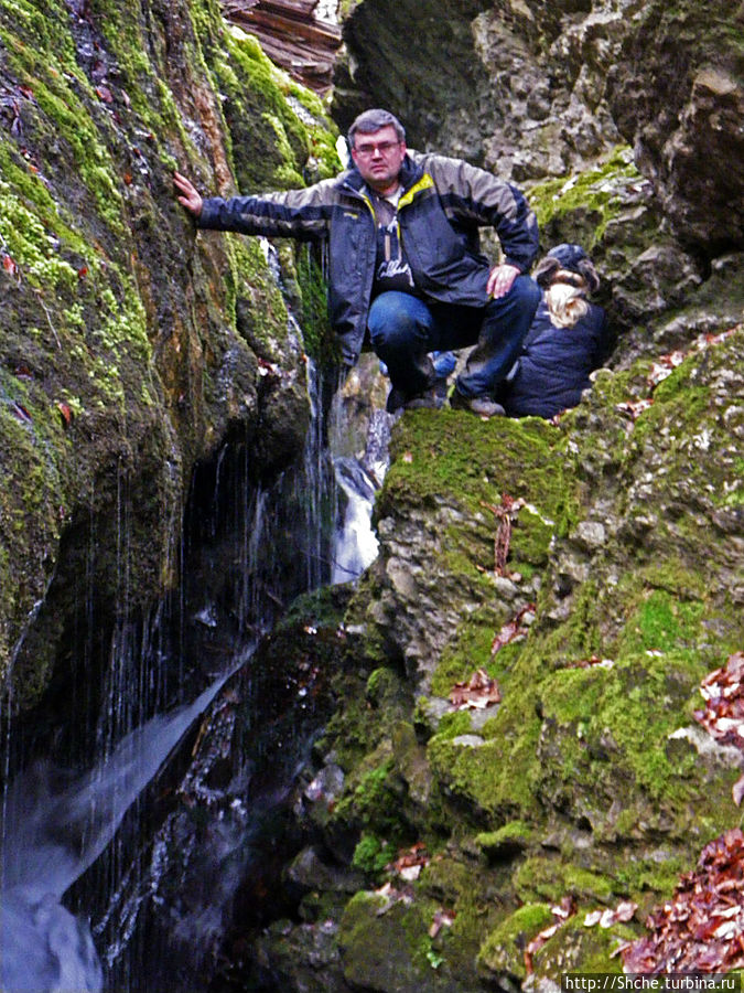 Один из каскадов реки Узень-Баш, выдавший себя за водопад