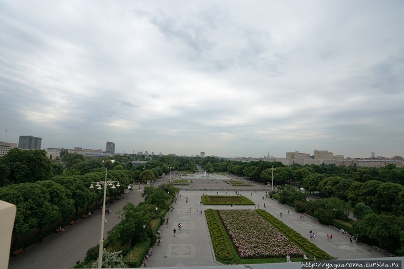 Смотровая площадка парка Горького Москва, Россия