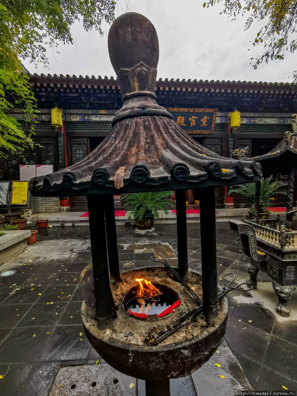 Даосский храм Xiangzi Сиань, Китай