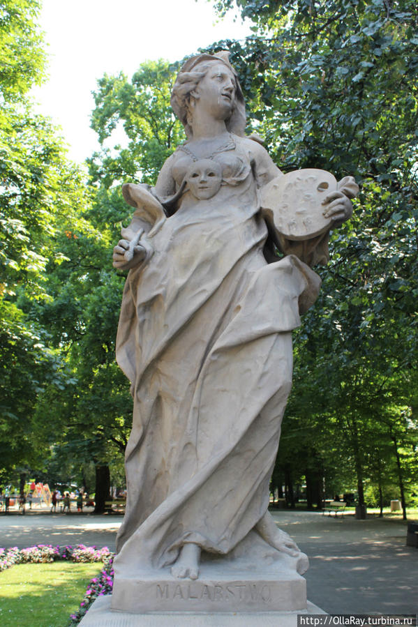 Саксонский сад Варшава, Польша