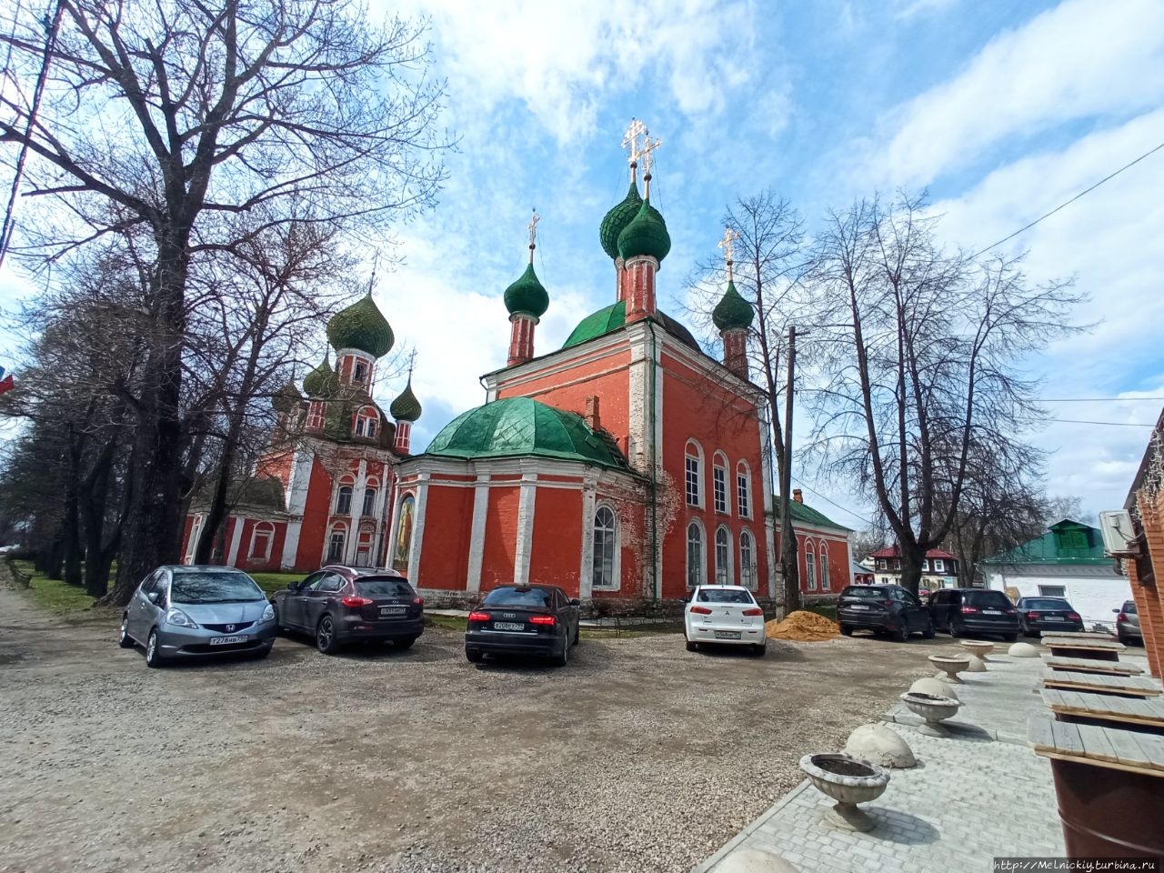 Небольшая прогулка по Красной площади Переславль-Залесский, Россия