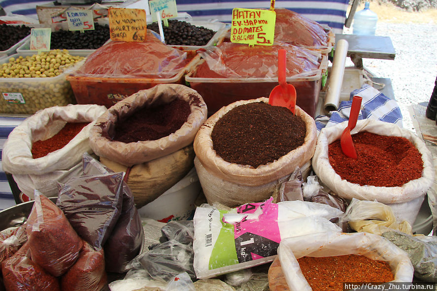 Конаклы. Турецкий рынок Конаклы, Турция