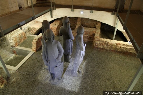 Воины в музее Белфри в Генте. Фото из интернета Гент, Бельгия