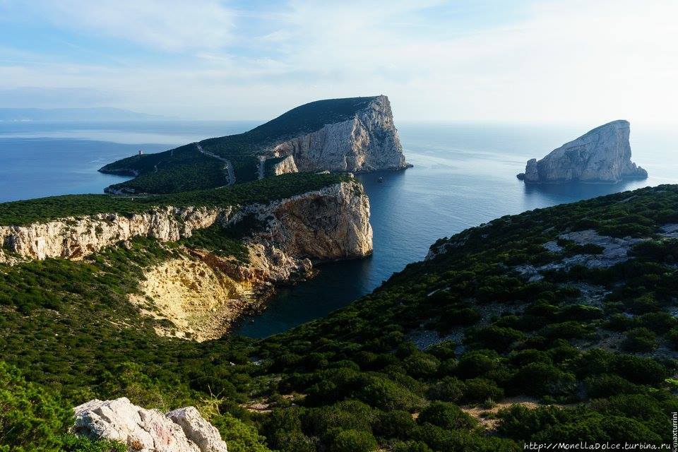 Sardegna полуостров Капо ди Каччиа Альгеро, Италия