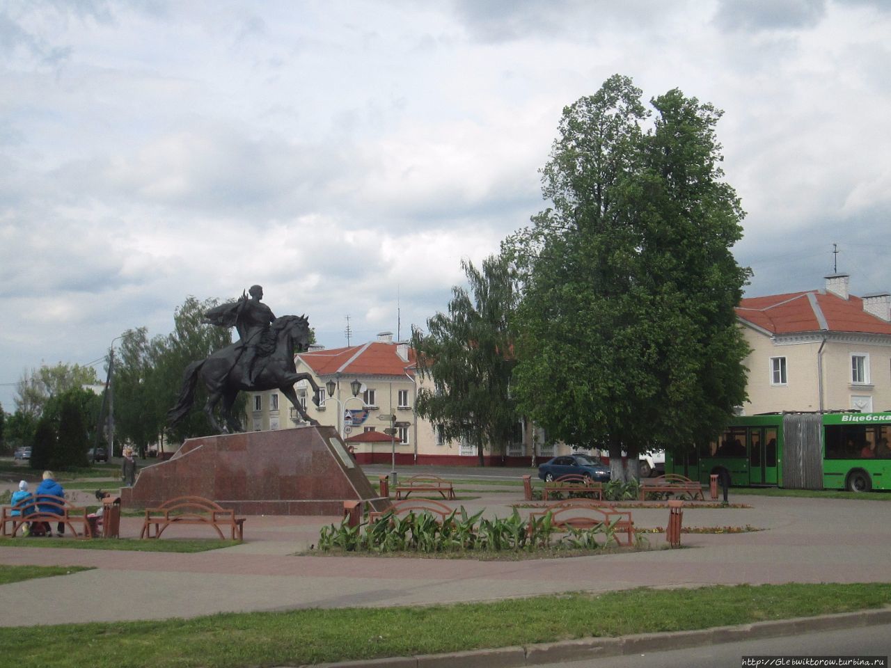 Достопримечательности центра Полоцка Полоцк, Беларусь