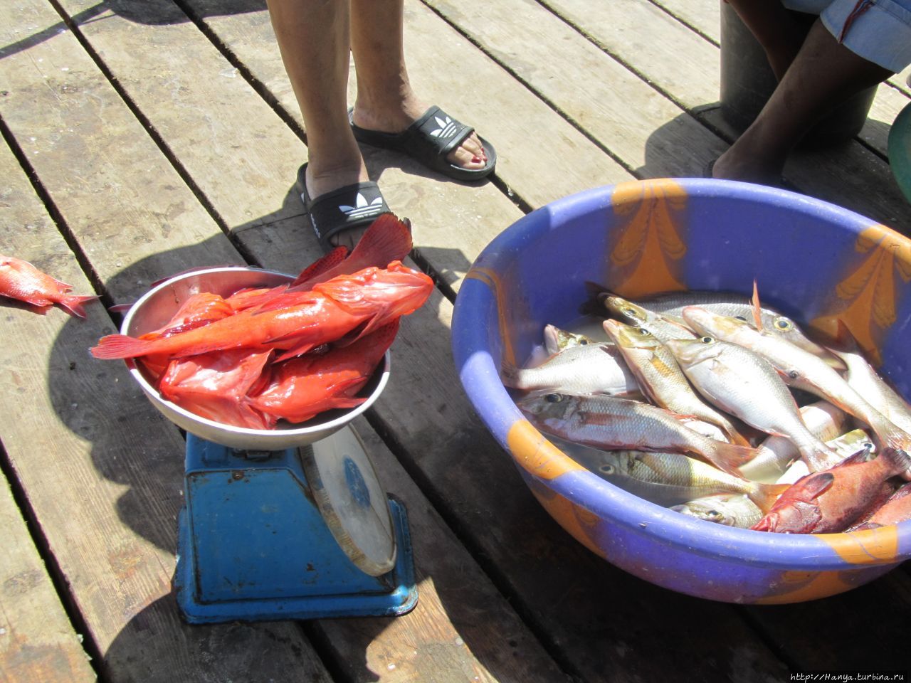 Рыбный причал Санта-Мария, Кабо-Верде