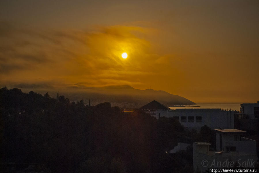Рассвет. Ситдес Ситжес, Испания