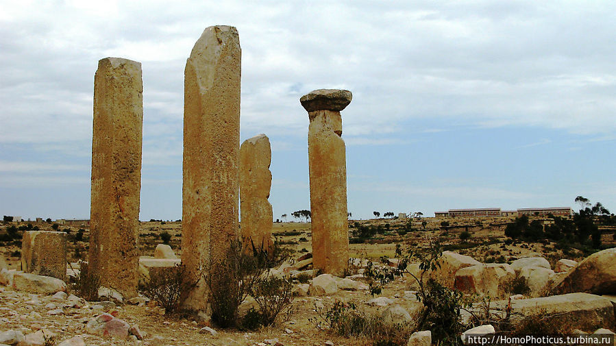 Руины храма Мариам Уахиро Senafe, Эритрея