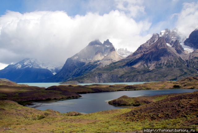 Красоты горного парка Торрес-дель-Пайн в Чили Пуэрто-Наталес, Чили
