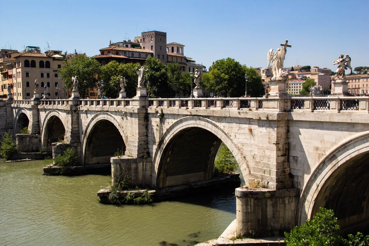 Рим. Мост Св. Ангела Рим, Италия
