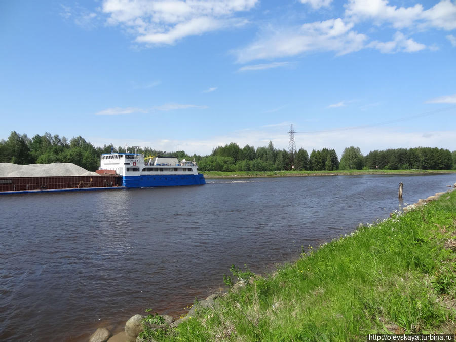 Вытегра — озерная вода Вытегра, Россия