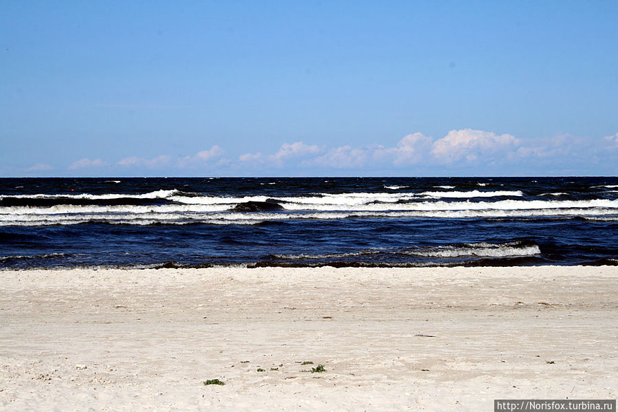 И для сравнения, наш пляж в Яункемери Юрмала, Латвия