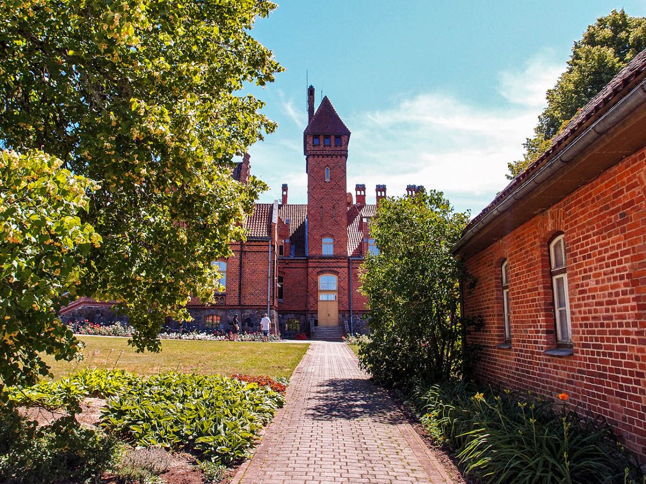 Замок Яунмокас Тукумс, Латвия