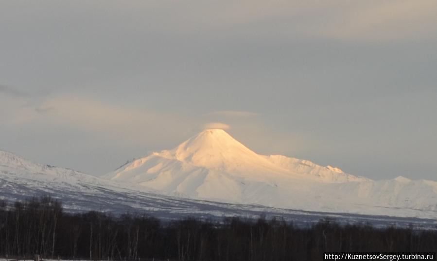 Авачинский вулкан от Кайнырана Петропавловск-Камчатский, Россия