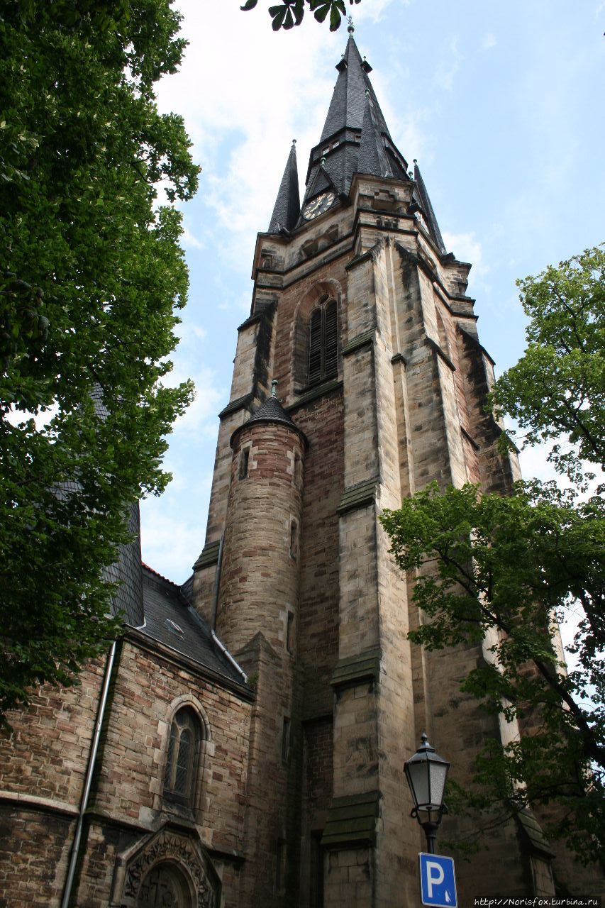 Церковь Liebfrauenkirche. Вернигероде, Германия