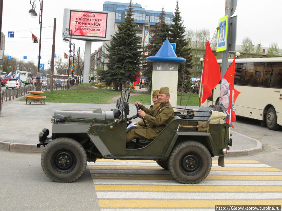 Тюмень на День Победы-2014, некоторые наблюдения Тюмень, Россия