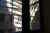 Вид из окна во внутренний дворик Ратуши