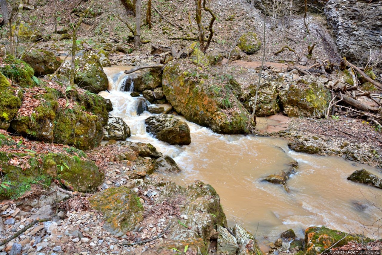 Водопады Руфабго Каменномостский, Россия