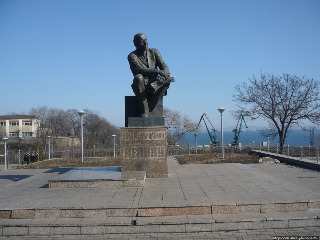 Памятник В.И. Ленину Находка, Россия