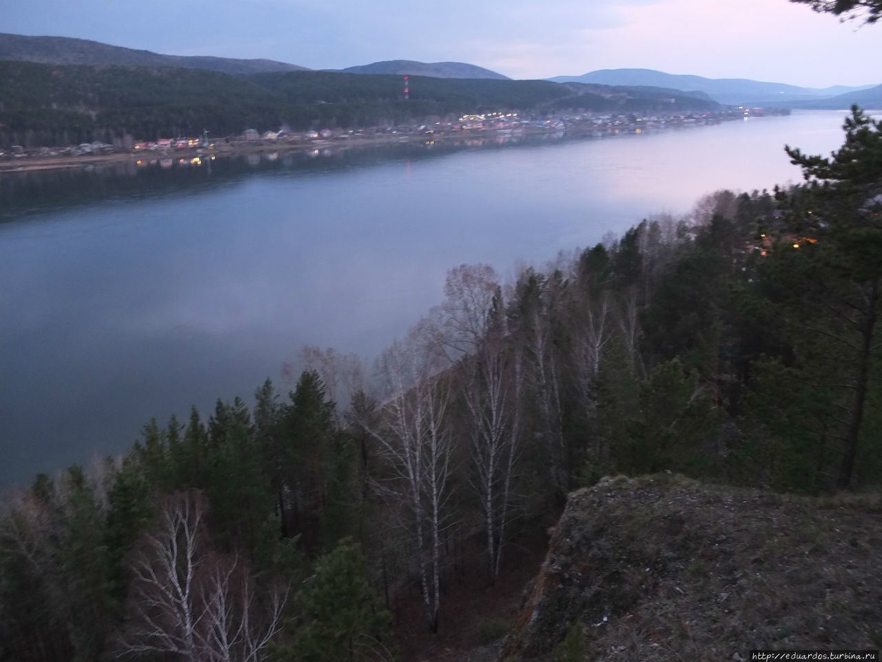 Прогулка вдоль Енисея Красноярск, Россия