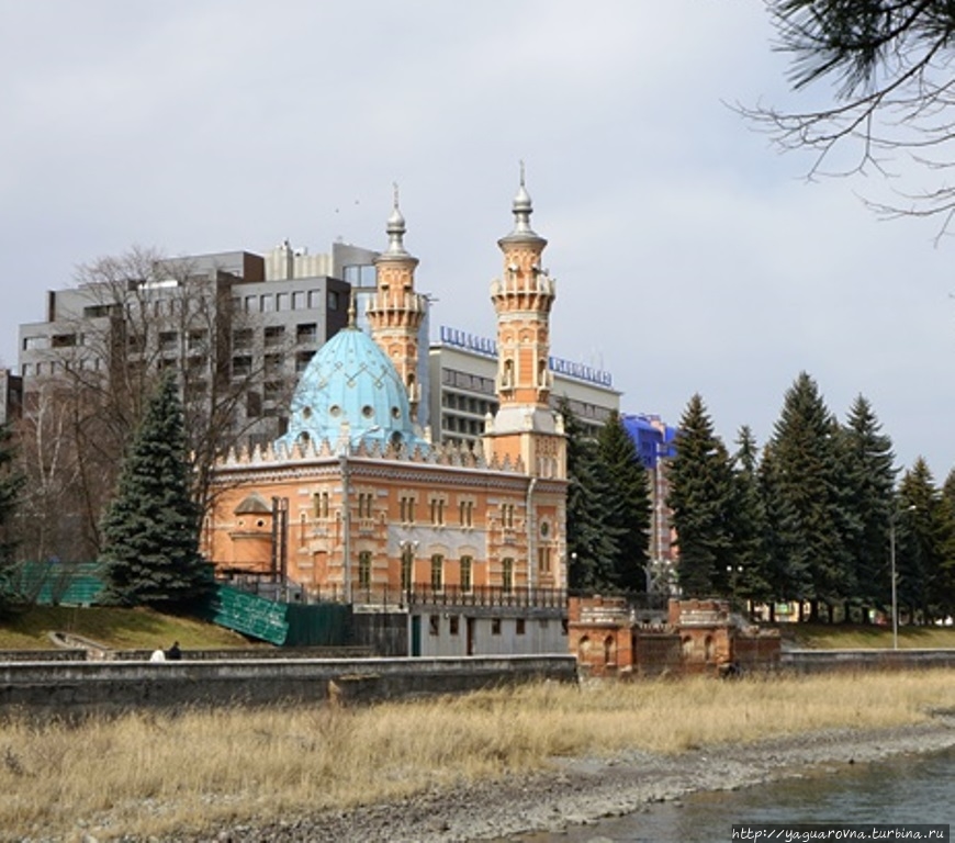 Суннитская мечеть Мухтарова. / Sunni mosque of Mukhtarov.