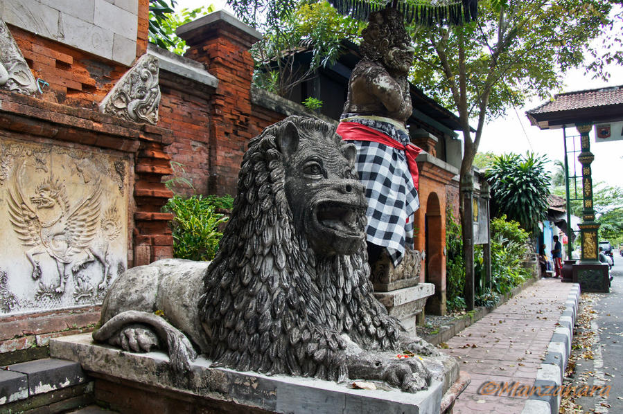 Индонезия. Бали: дворец Пури Агунг Амлапура, Индонезия
