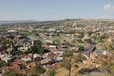 Вид на Тбилиси с высоты