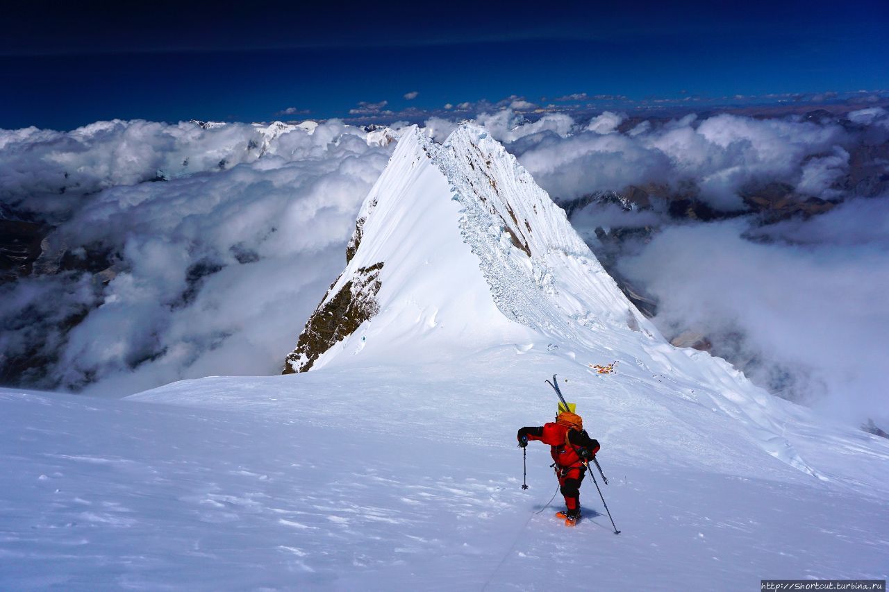 7300 м. Гора Манаслу (8163м), Непал