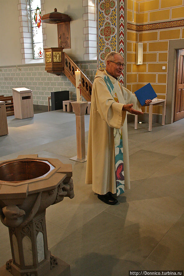 Впечатления о католическом крещении Цюрих, Швейцария