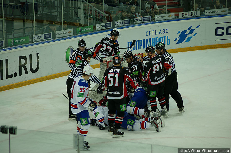 Авангард сильнее Льва Омск, Россия