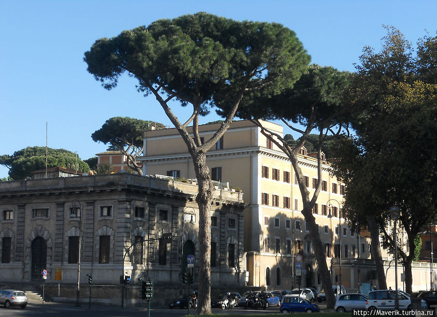 Квартал Вечного города. Рим, Италия