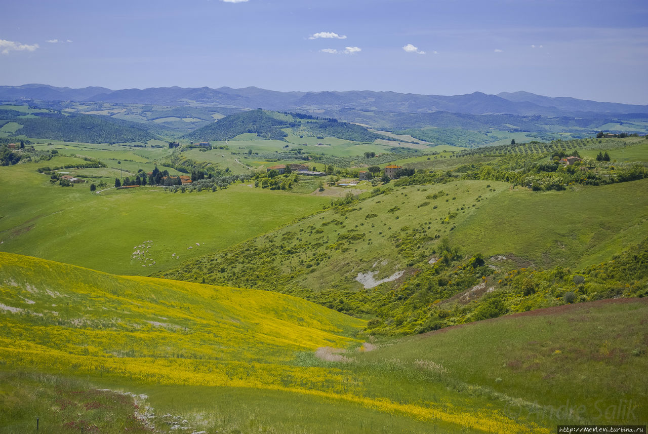 Окрестности San Gimignano Сан-Джиминьяно, Италия