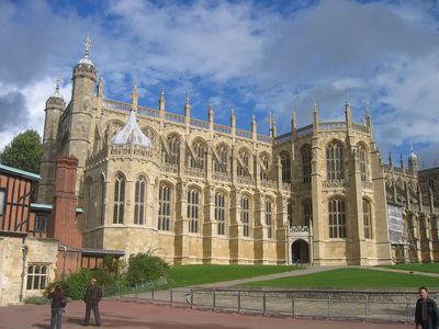 Виндзор. Нижняя терраса. Часовня Святого Георга