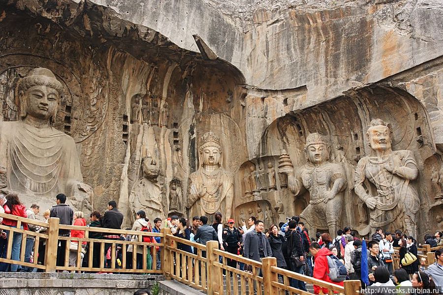 Пещерный комплекс Лунмэнь Провинция Хэнань, Китай