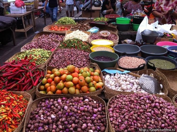 Бали: местные рынки Бали, Индонезия