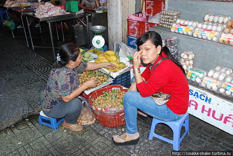 Рынок Сайгона Хошимин, Вьетнам