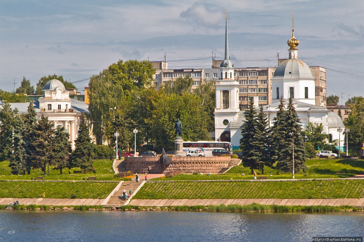 Тверь — набережная Тверь, Россия