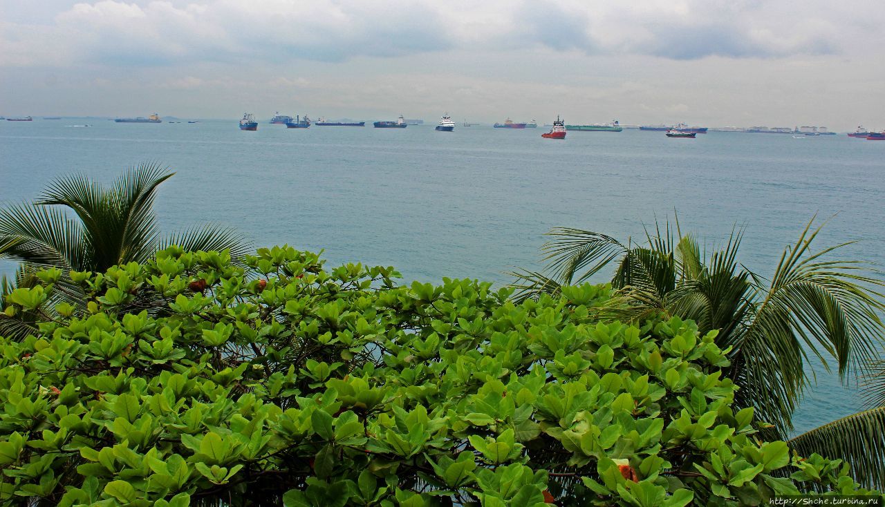 Самая южная точка Континентальной Азии остров Сентоза, Сингапур (город-государство)