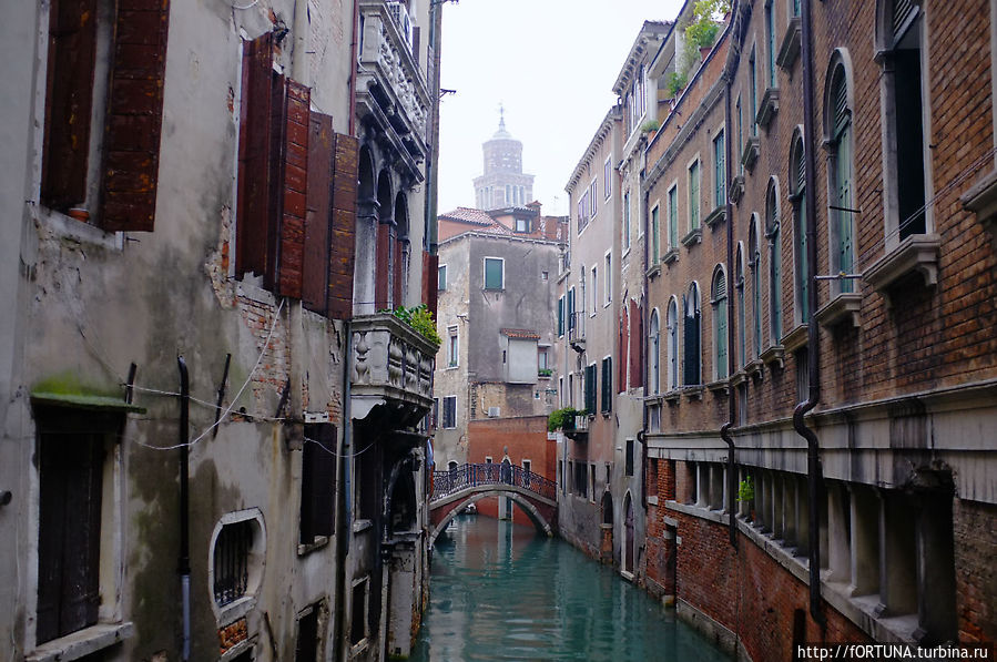 Улочки-каналы Венеции Венеция, Италия