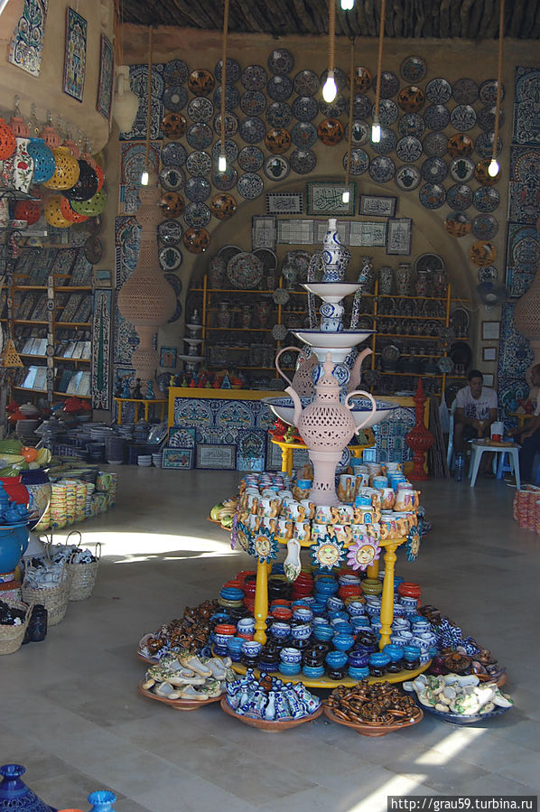 Магазин керамики Хаммамет, Тунис