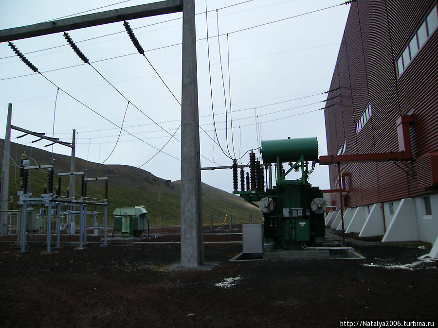 Геотермальная электростанция. Исландия