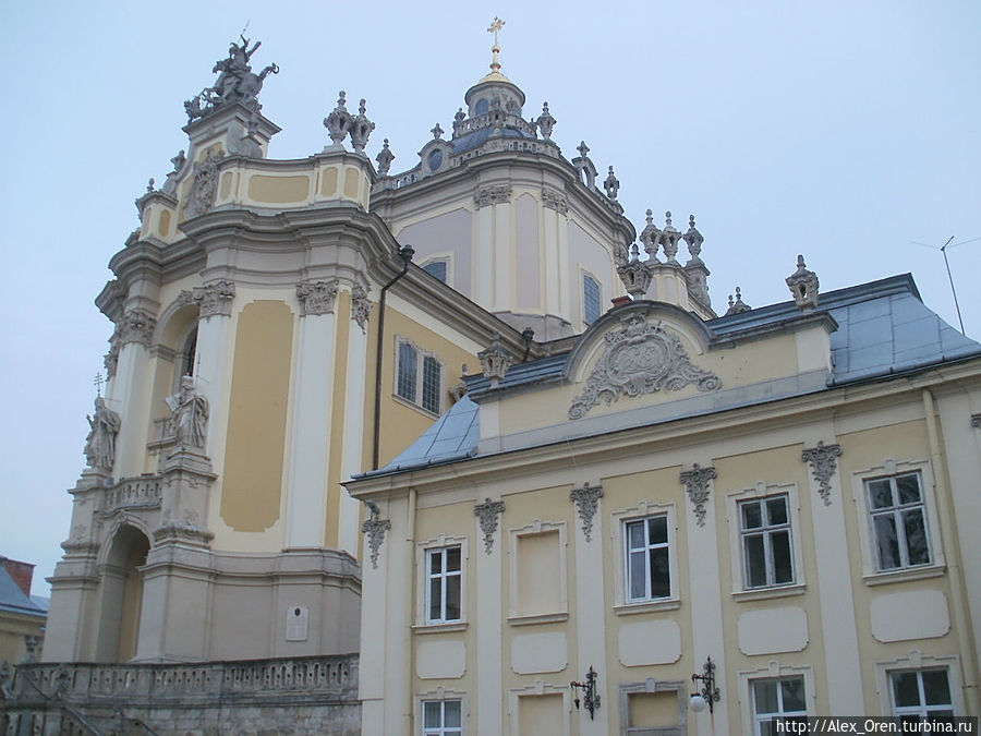 Монастырь Св. Юра основан между 1264 и 1301 гг. Львов, Украина