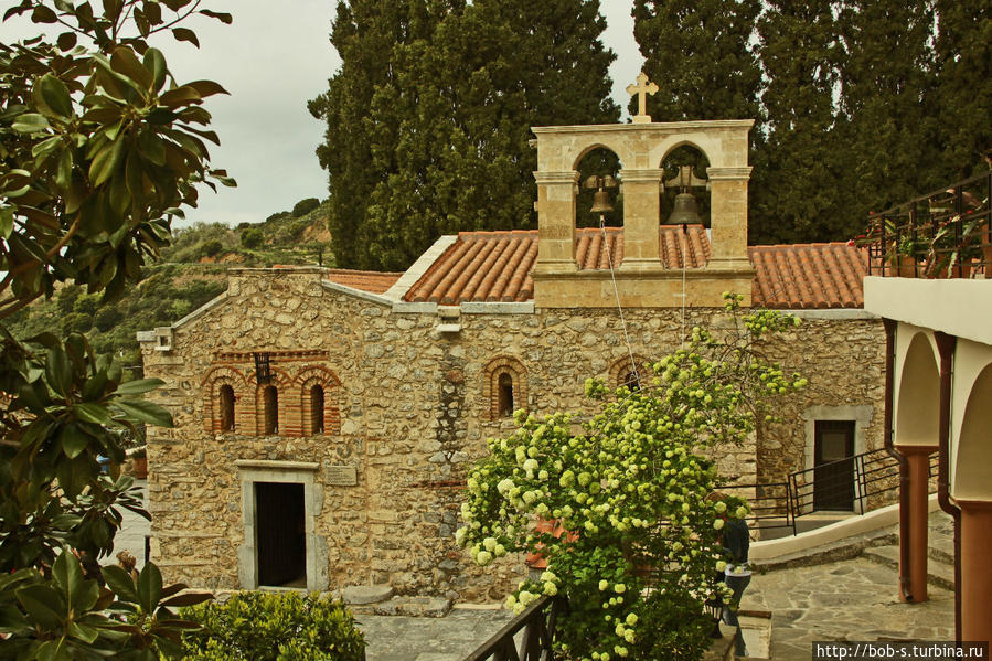 Монастырь Богородицы Керы Кардиотисы Остров Крит, Греция