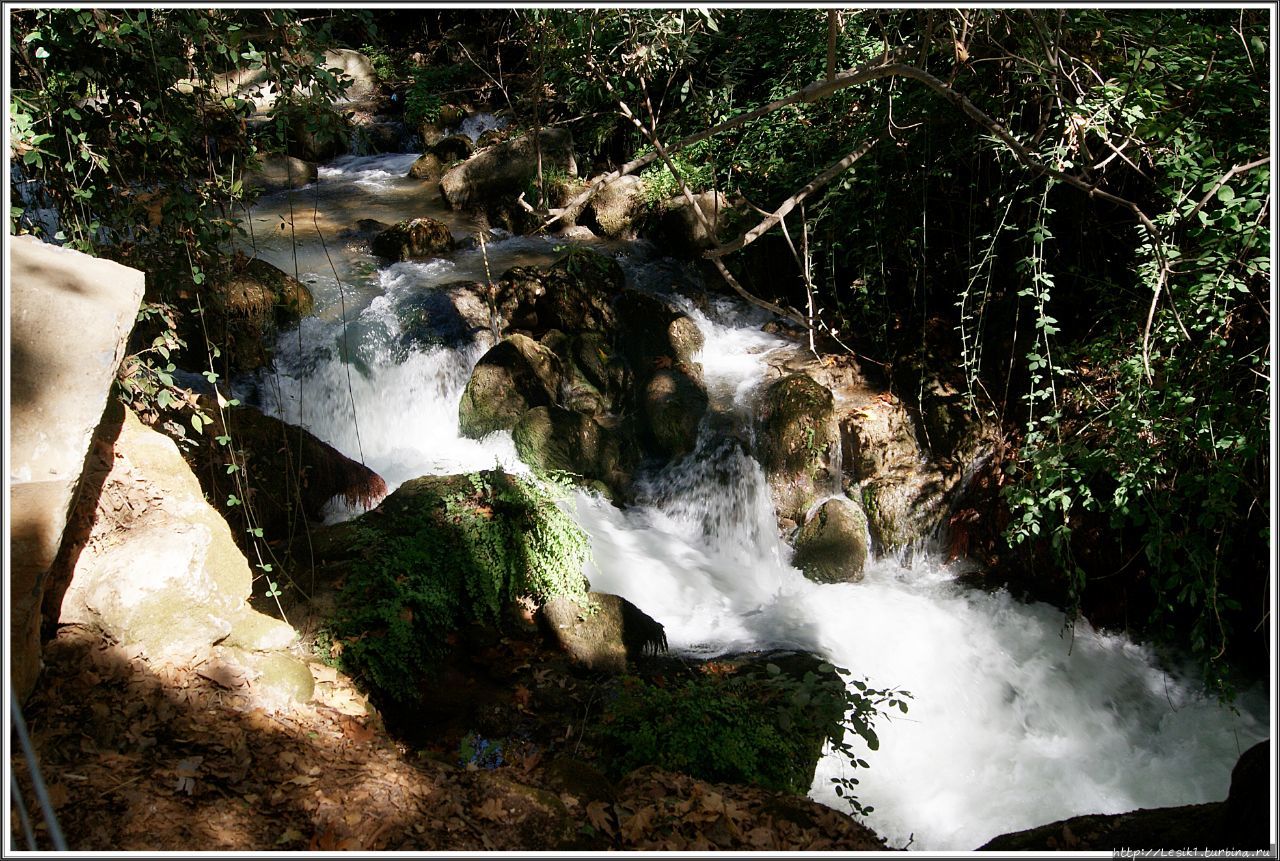 Водопады Баниас Баниас, Израиль