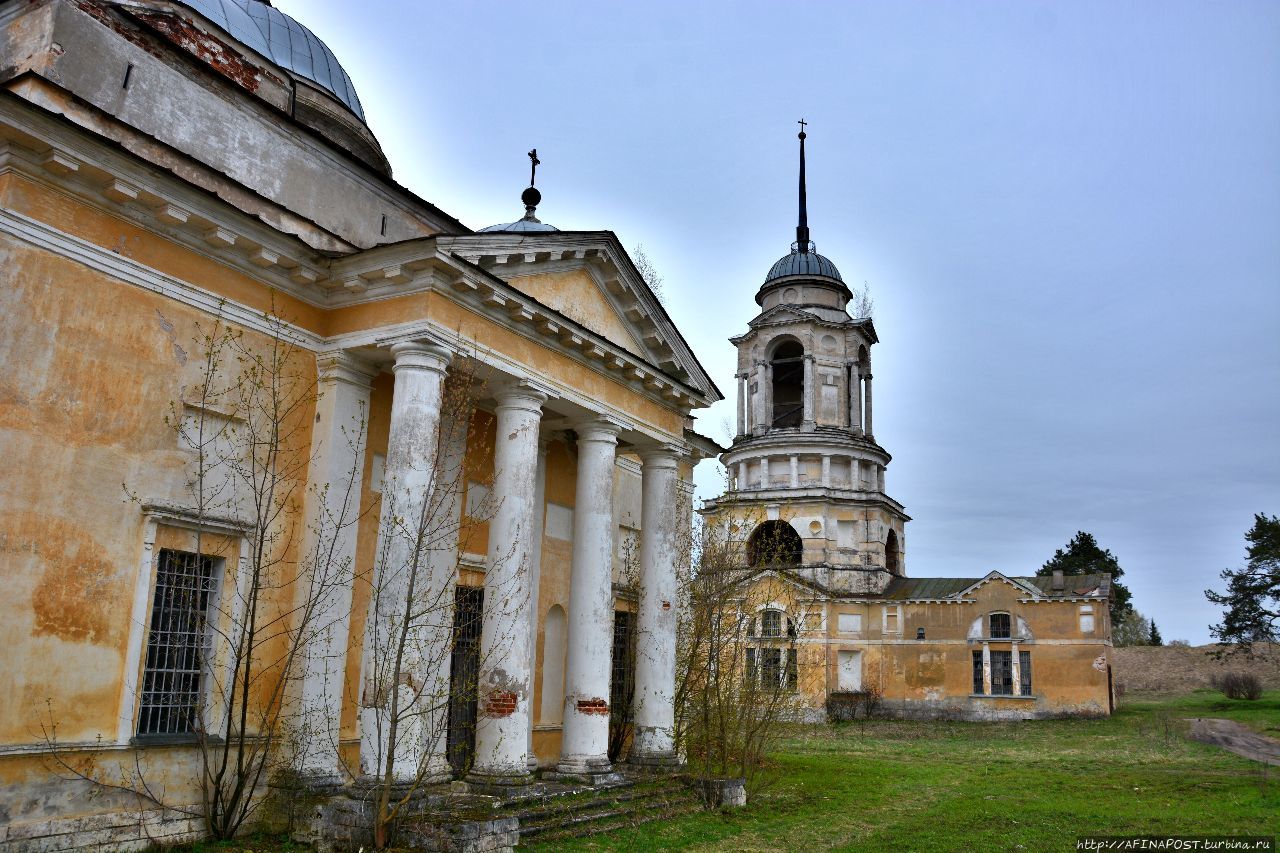 Старица. Борисоглебский собор и церковь-колокольня