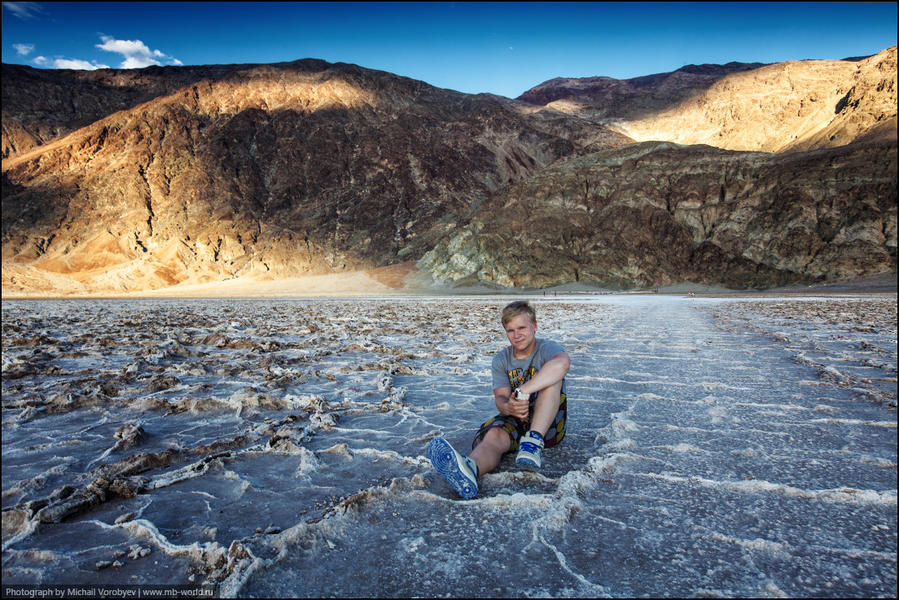 Badwater Basin Штат Калифорния, CША