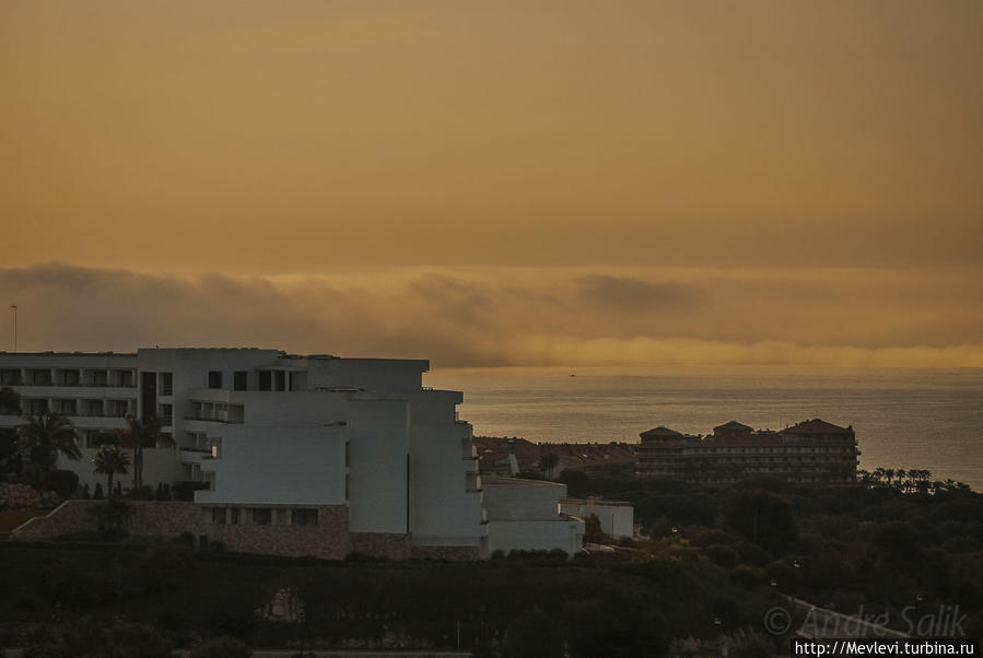Рассвет. Ситдес Ситжес, Испания