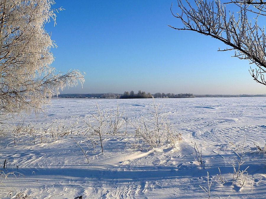 Зимний путь Россия