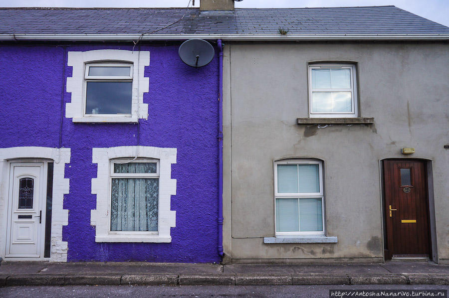 Типичные дома. Донегол, Ирландия