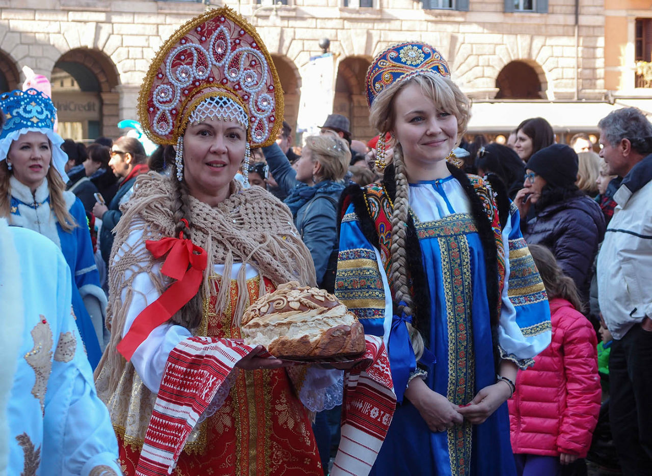 Карнавальное шествие в Вероне